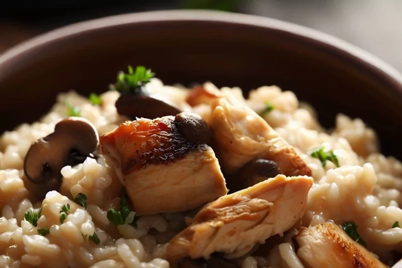 chicken risotto