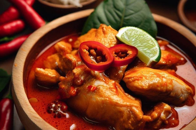 thai chicken red curry